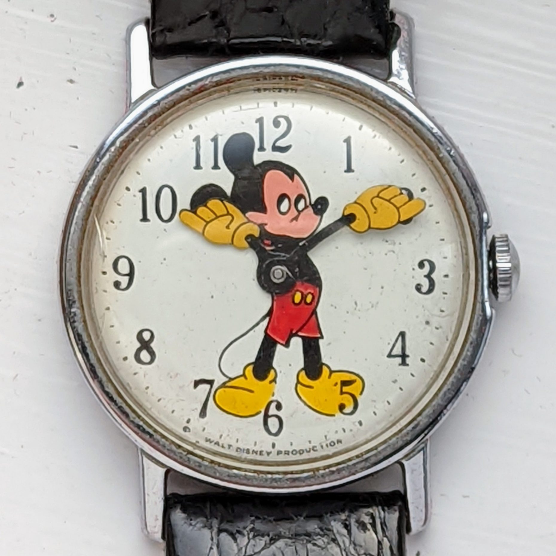 Timex Mickey Mouse Watch 16010 2471 [1971] Mercury / Fun Timer