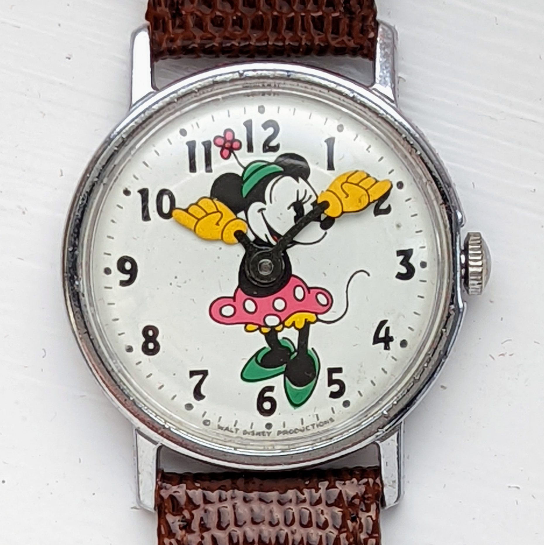 Timex Minnie Mouse Watch 16010 2471 [1971] Mercury / Fun Timer