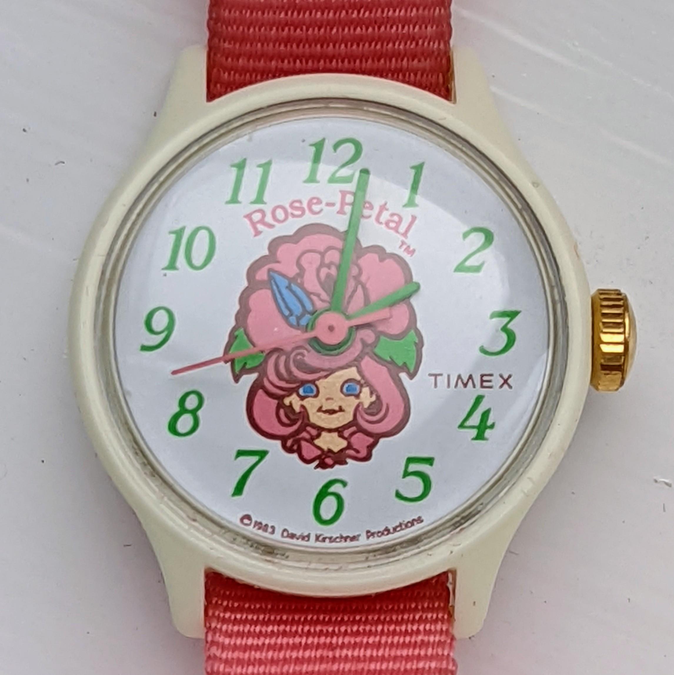 Timex Rose Petal Place 19991 10084 [1984] Petite / Character Watch