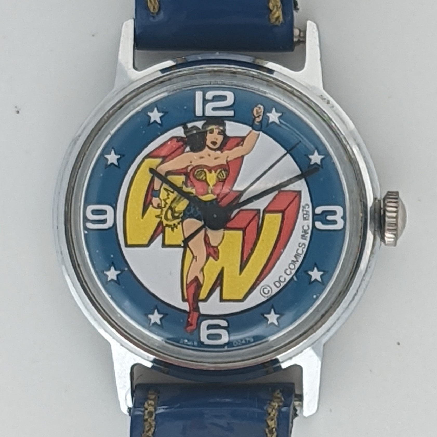 Vintage Timex Sprite 22168-02479 DS Comics Wonder Woman 1979