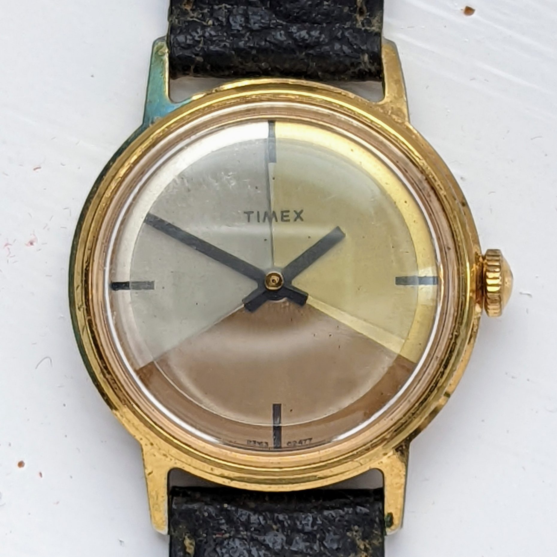 Brown Timex Color Flicks 1977 Ref. 23163 02477