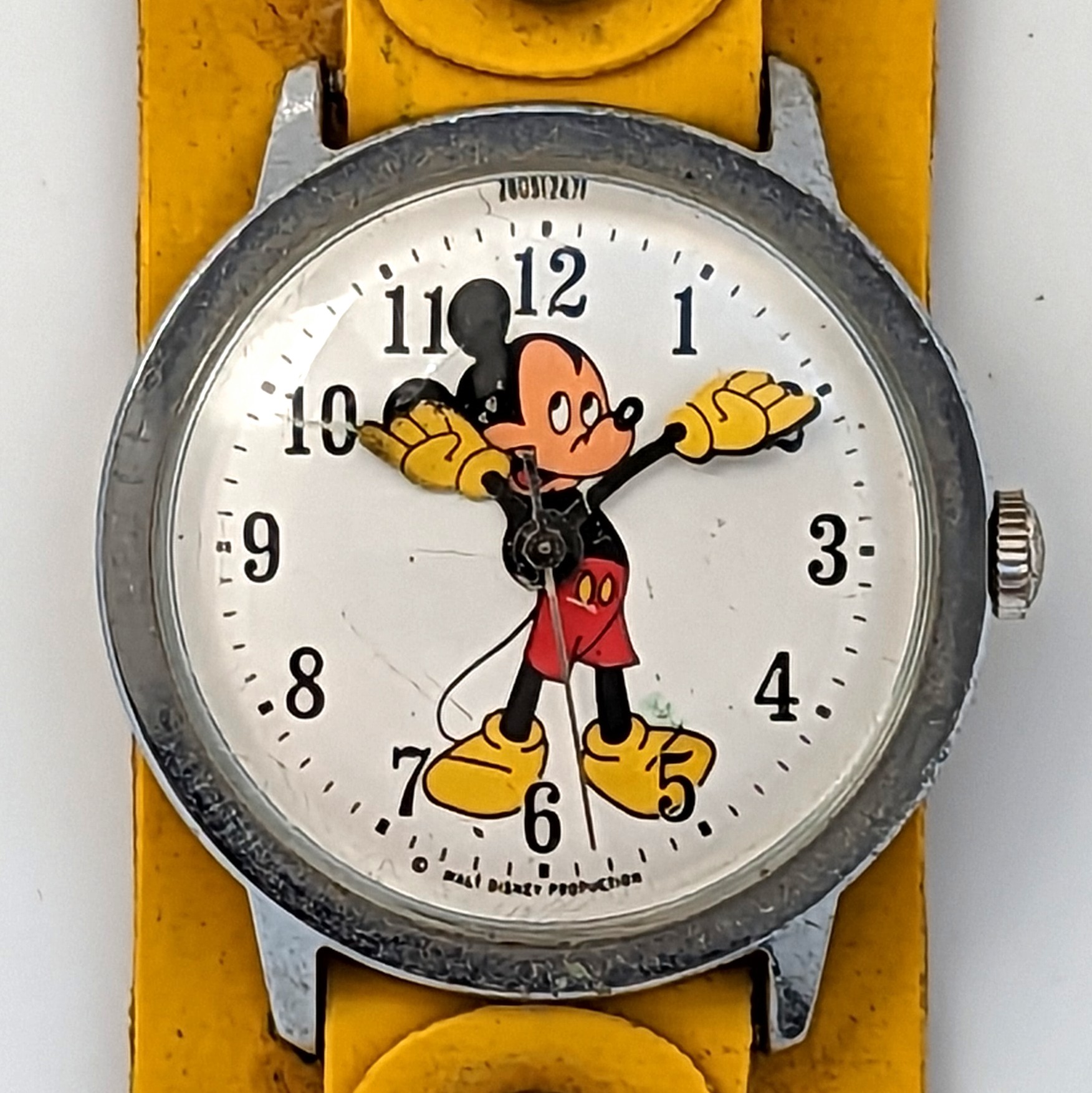 Timex Mickey Mouse Watch 26051 2471 [1971] Fun Timer / Marlin