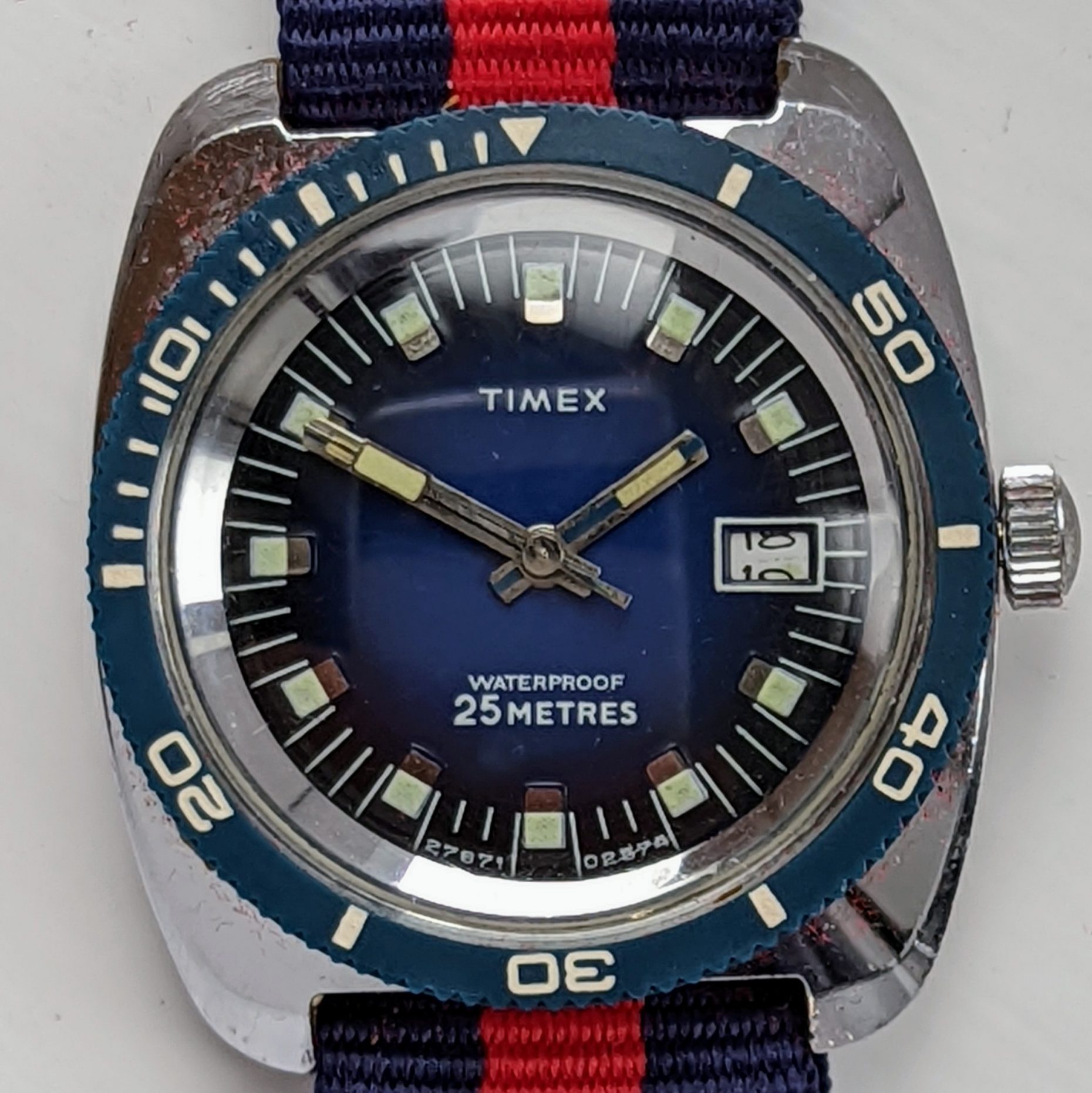Vintage Timex Marlin 27671-02574 1974