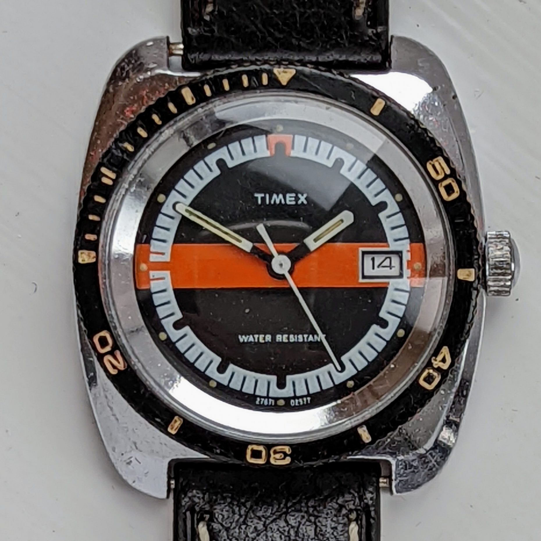 Timex Marlin 27671 02577 [1977] Dive Watch