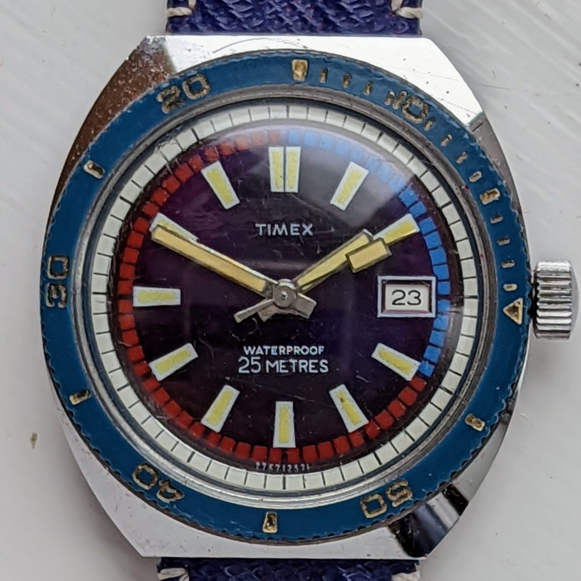 Timex Marlin 27671 2571 [1971] Dive Watch