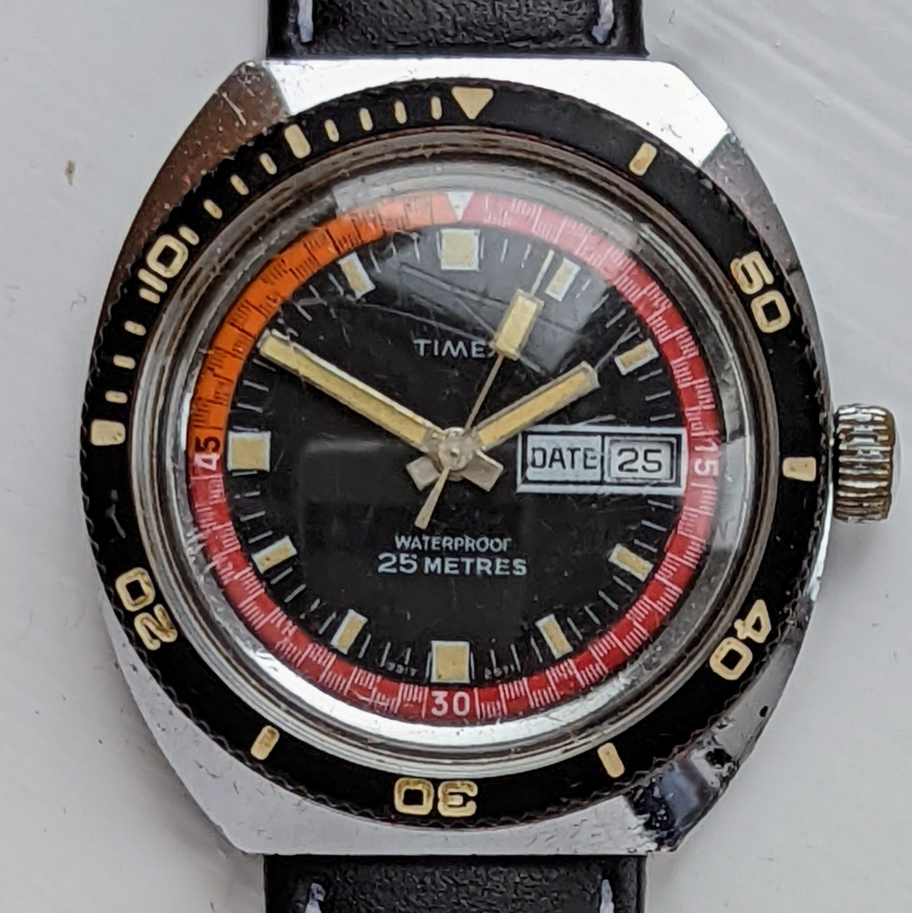 Timex Dive Watch Marlin 27674 2571 [1971]