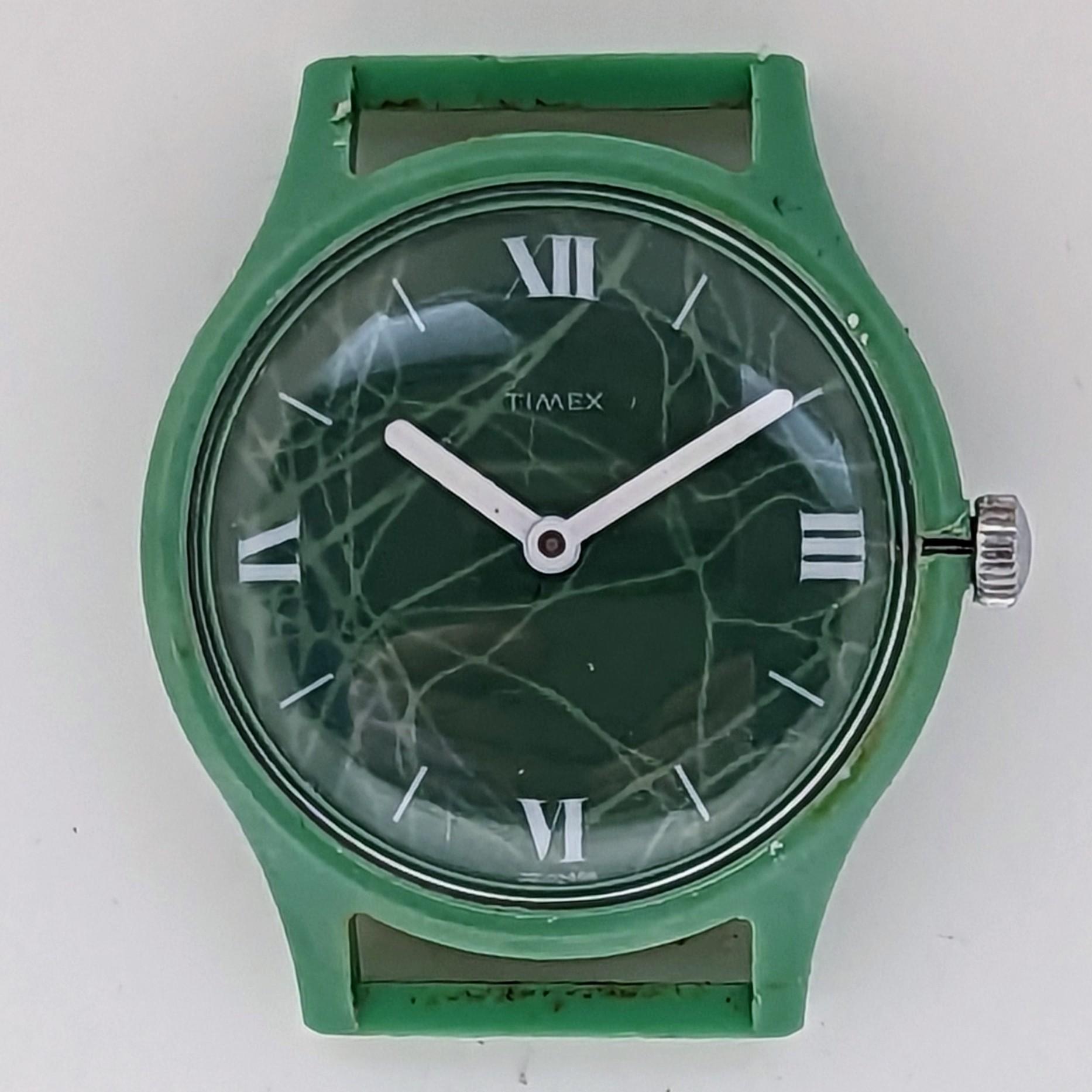 Timex Green Fun Timer 3030-2468 [1968]