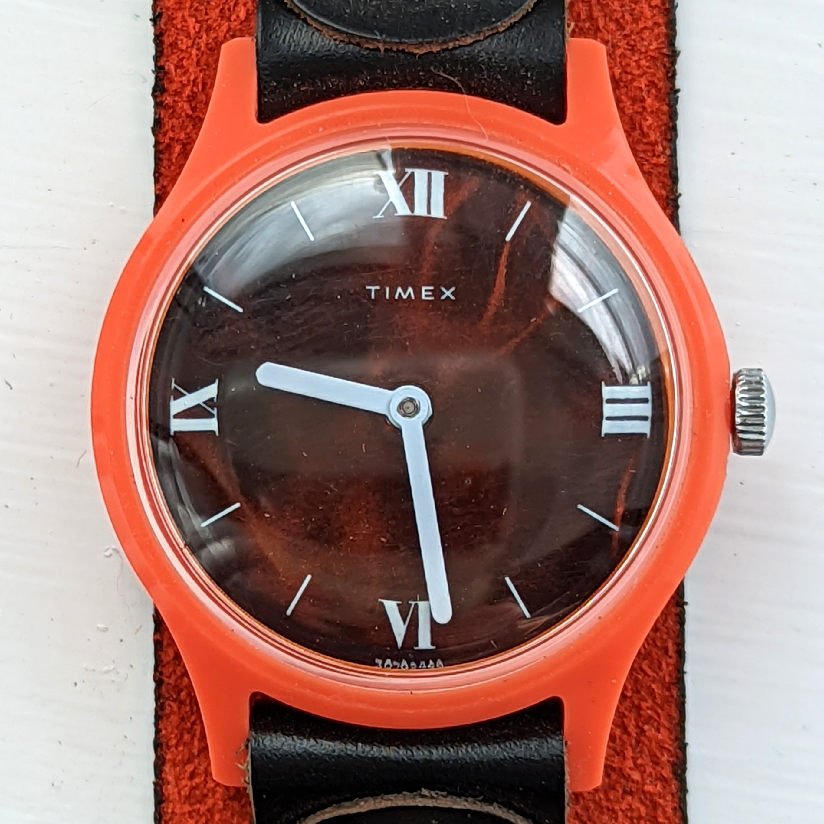 Timex Red Fun Timer 3070 2468 [1968]