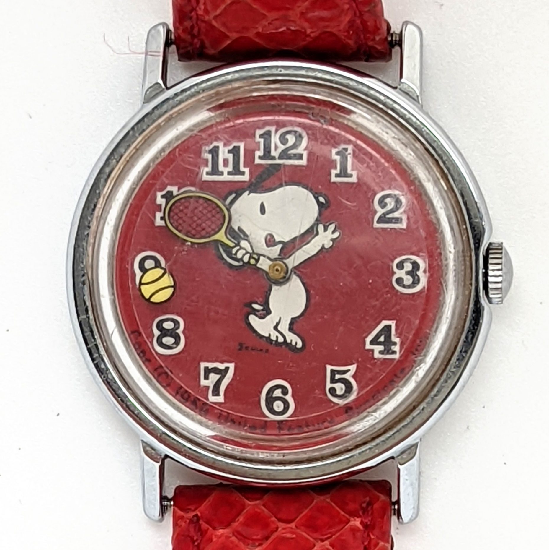 Timex Mercury 39018 02476 [1976] Snoopy Tennis Watch