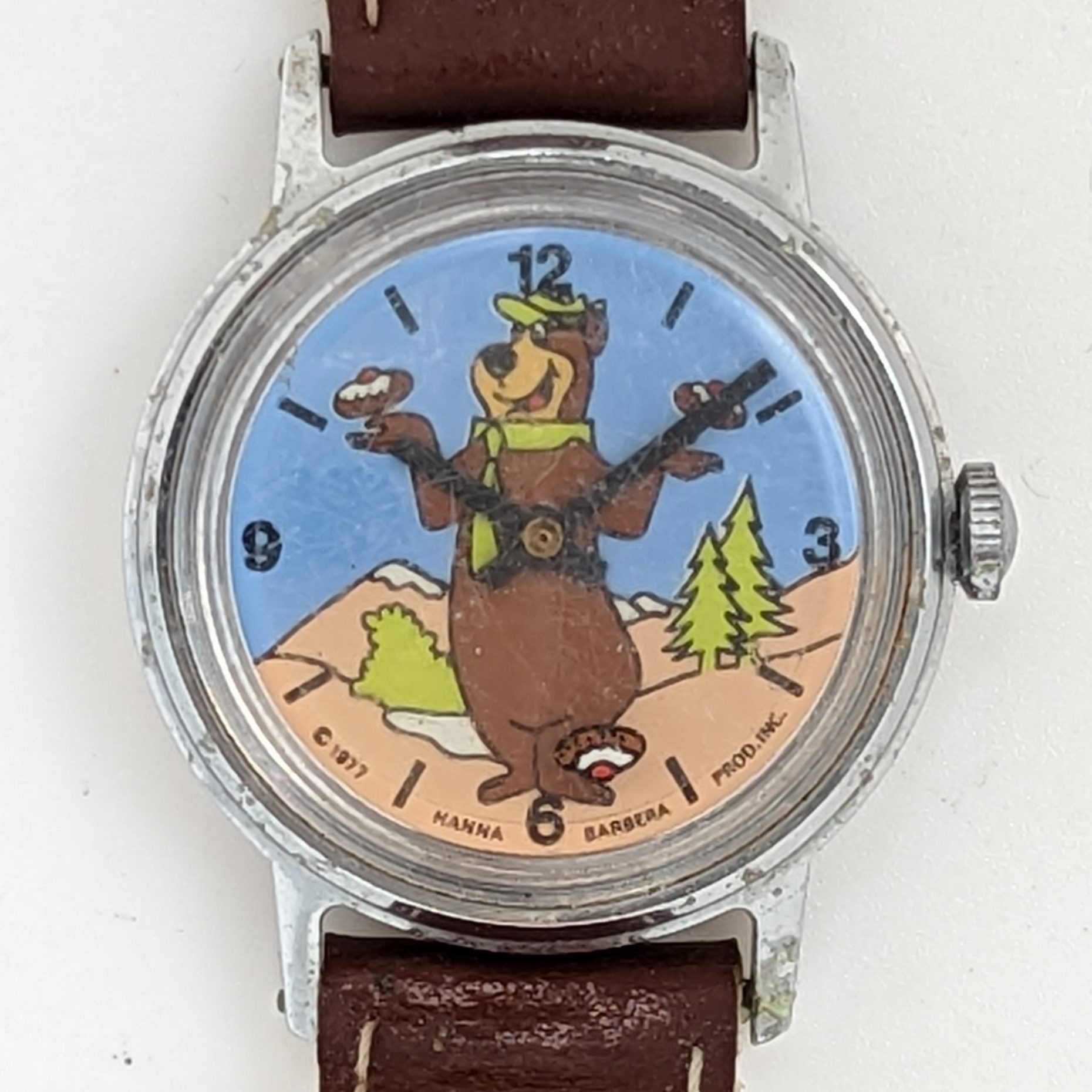 Vintage Timex Sprite 39212-02477 Hannah Barbera Yogi Bear 1977