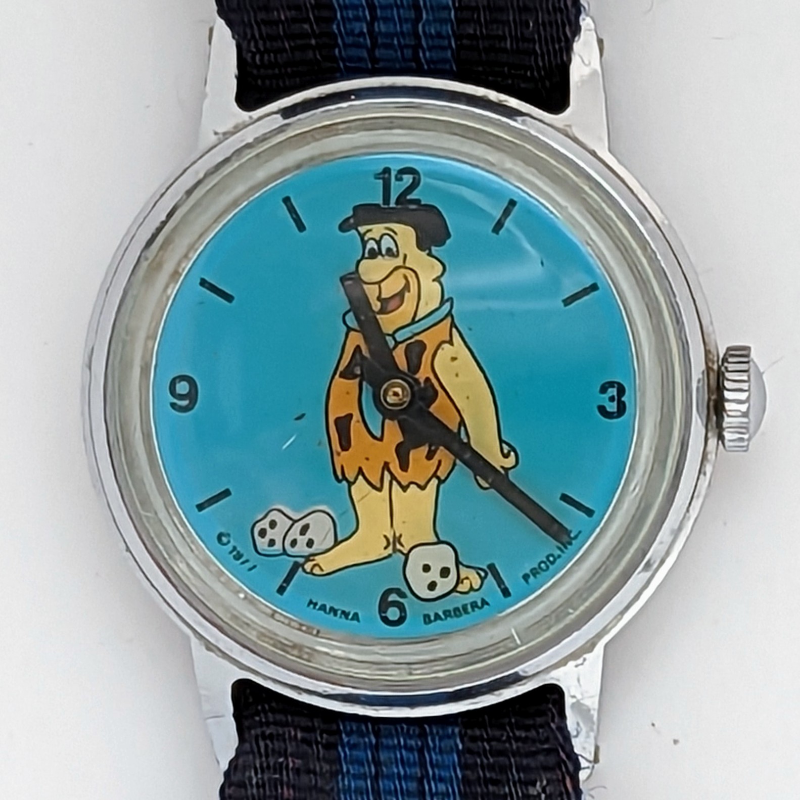 Timex Sprite 39214 02477 [1977] Fred Flintstone Character Watch