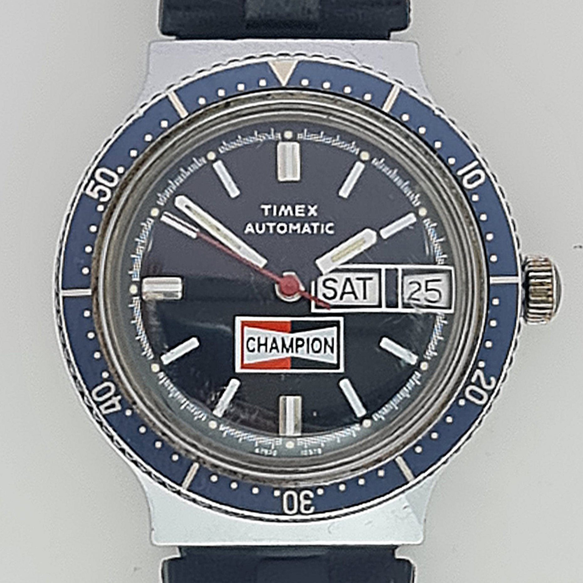 Timex Champion Spark Plugs Watch Viscount 47970 10978 [1978]