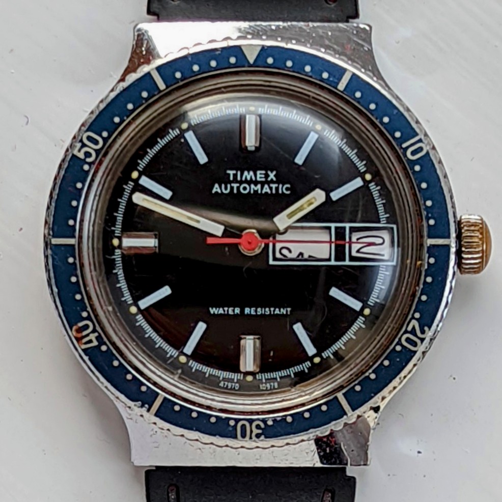 Timex Dive Watch Viscount 47970 10978 [1979]