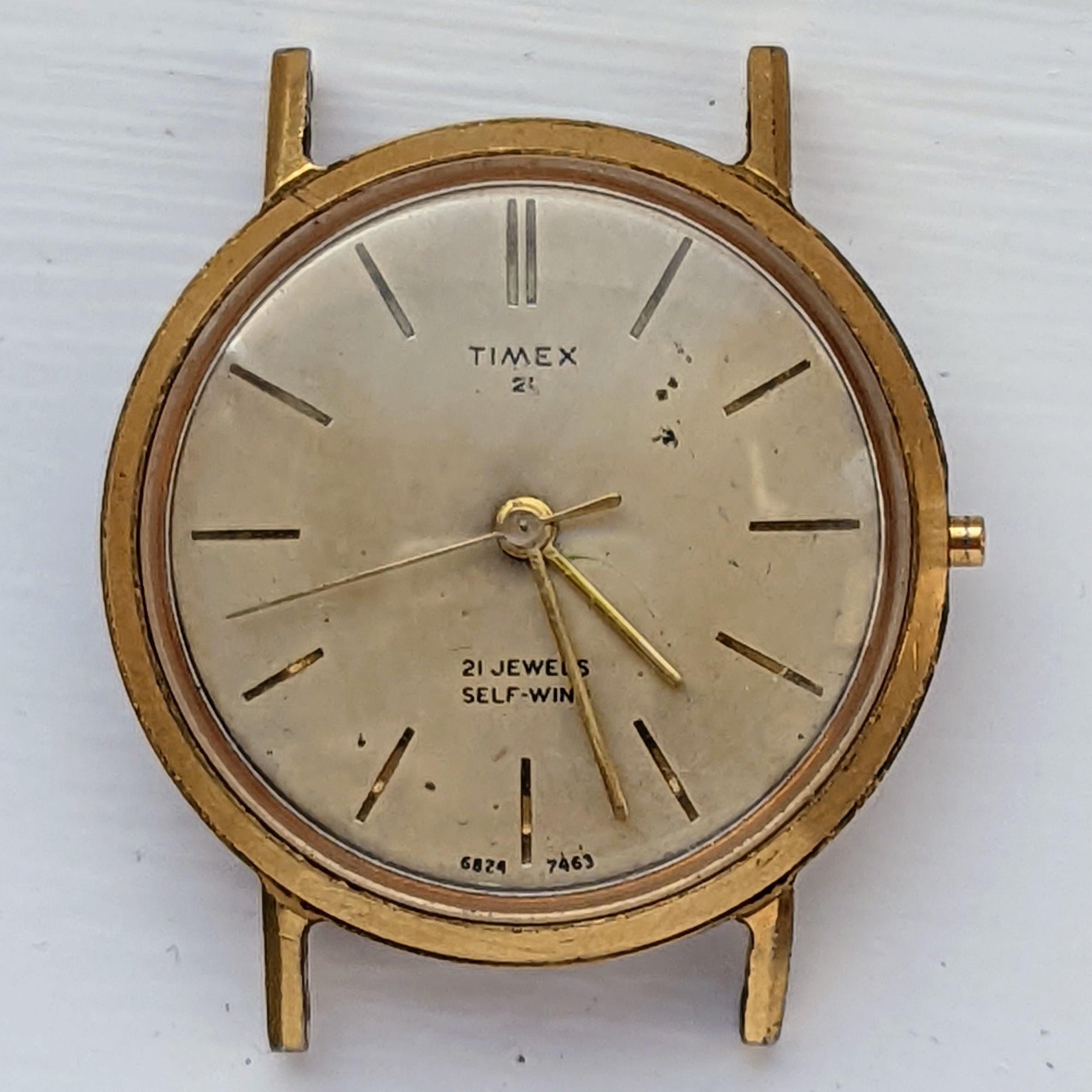 Timex 21 Jewel 6824 7463 [1963] Self Wind