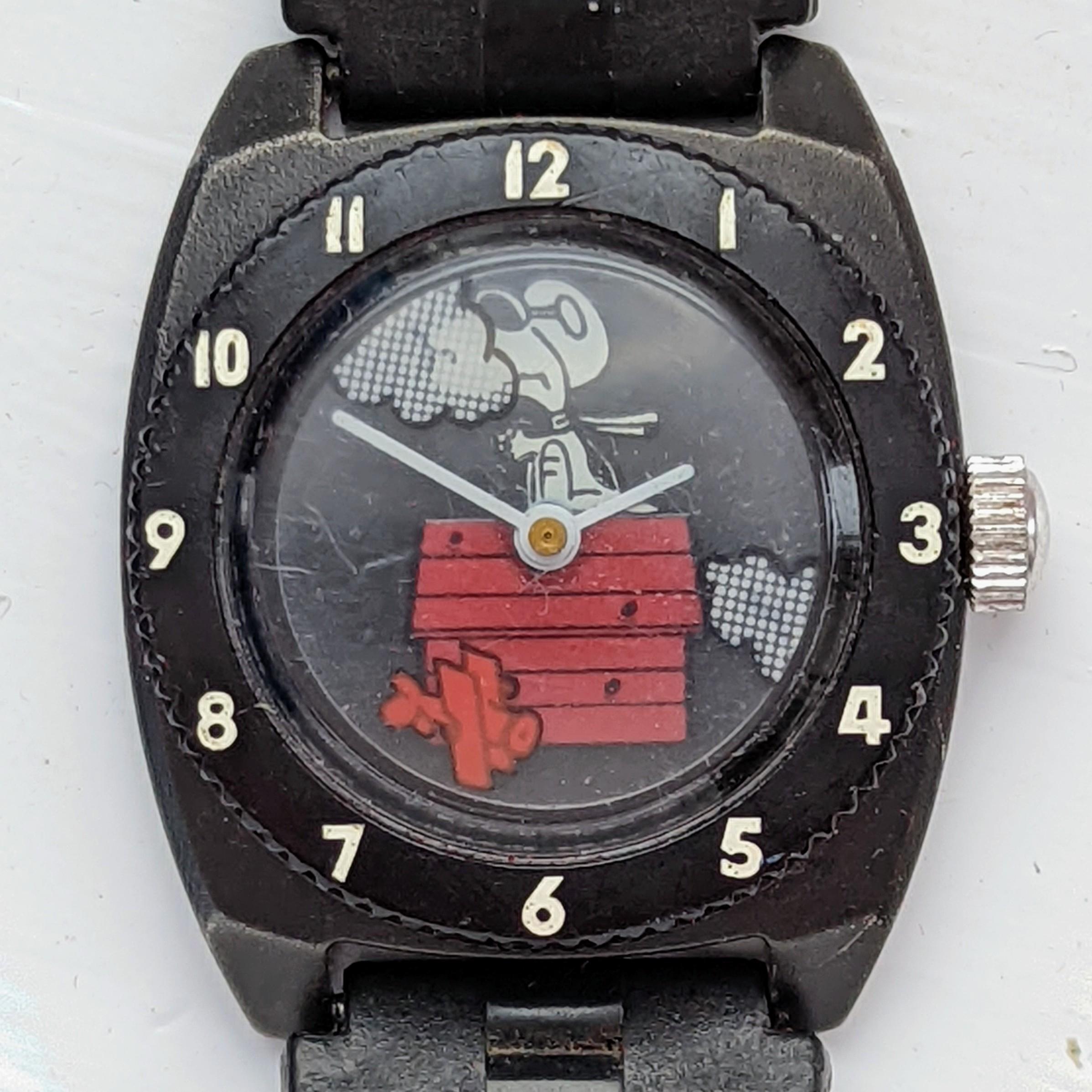 Timex Sprite 84119 02479 [1979] Snoopy Flying Ace Watch