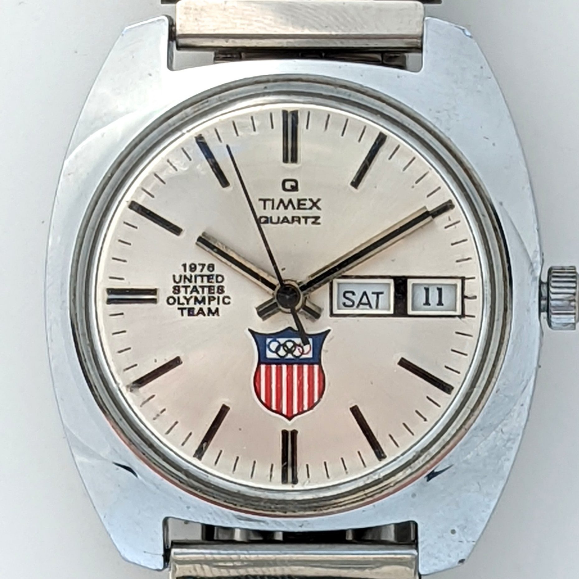 Vintage Timex Q Olympic 96952-06476 1976
