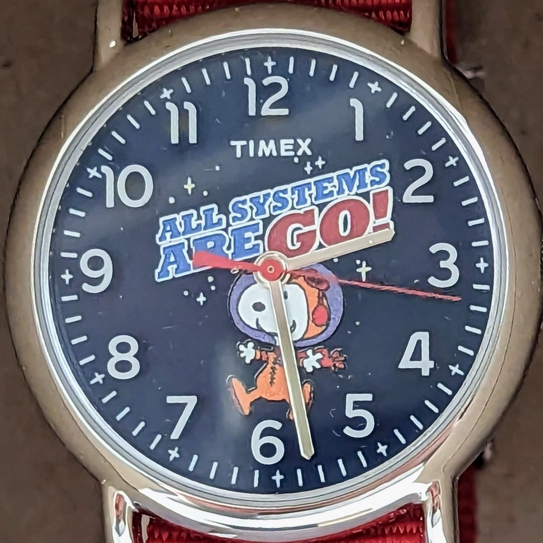 Timex X Space Snoopy TW2T826009J [2019] Weekender