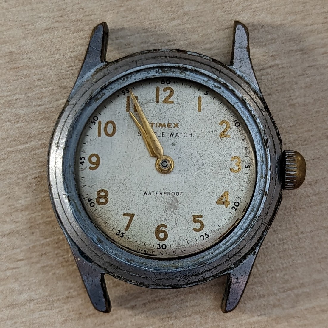 Timex Sample Watch Model W 1954 Ref. WCL / WCM