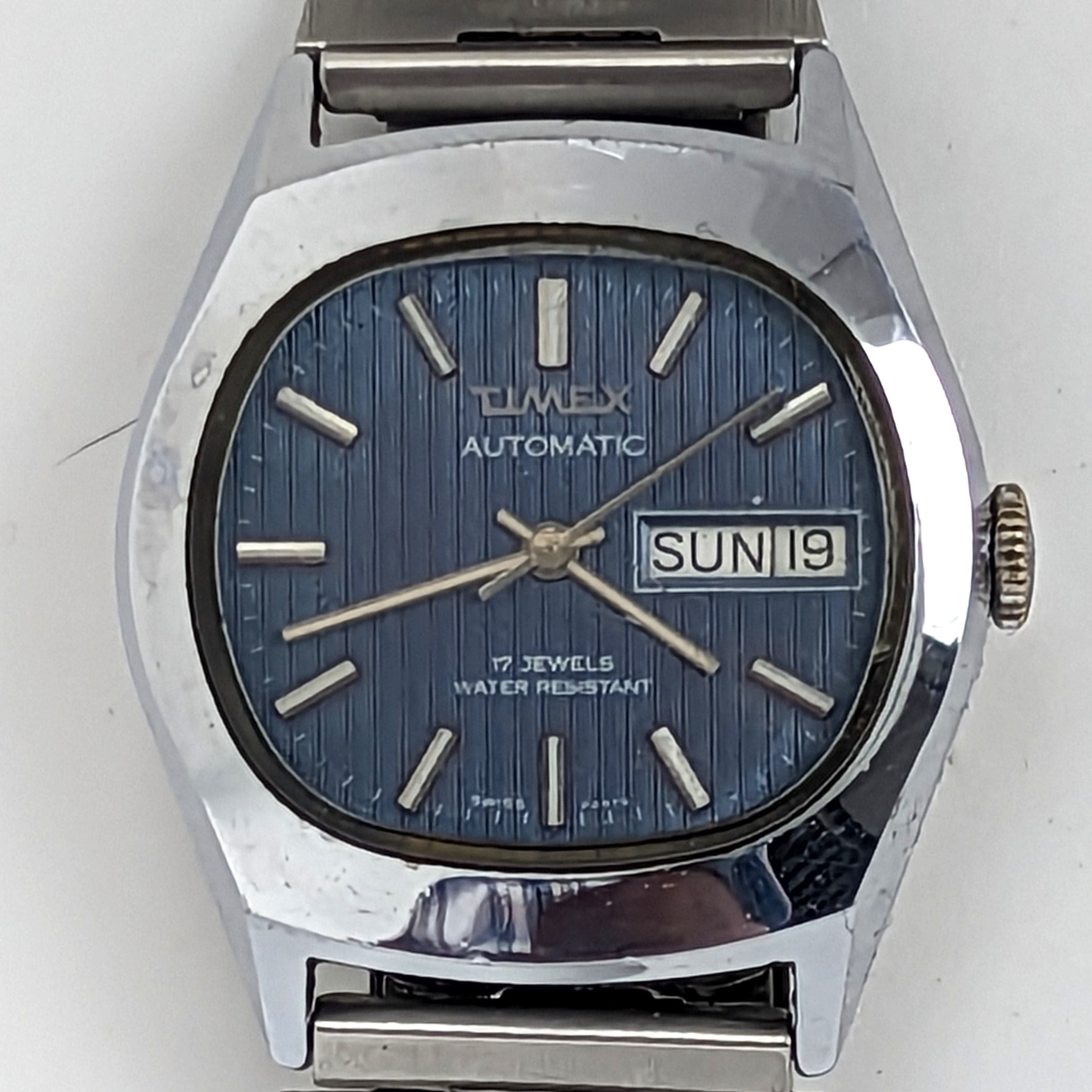 Vintage Timex 17 Jewel Automatic 1980s