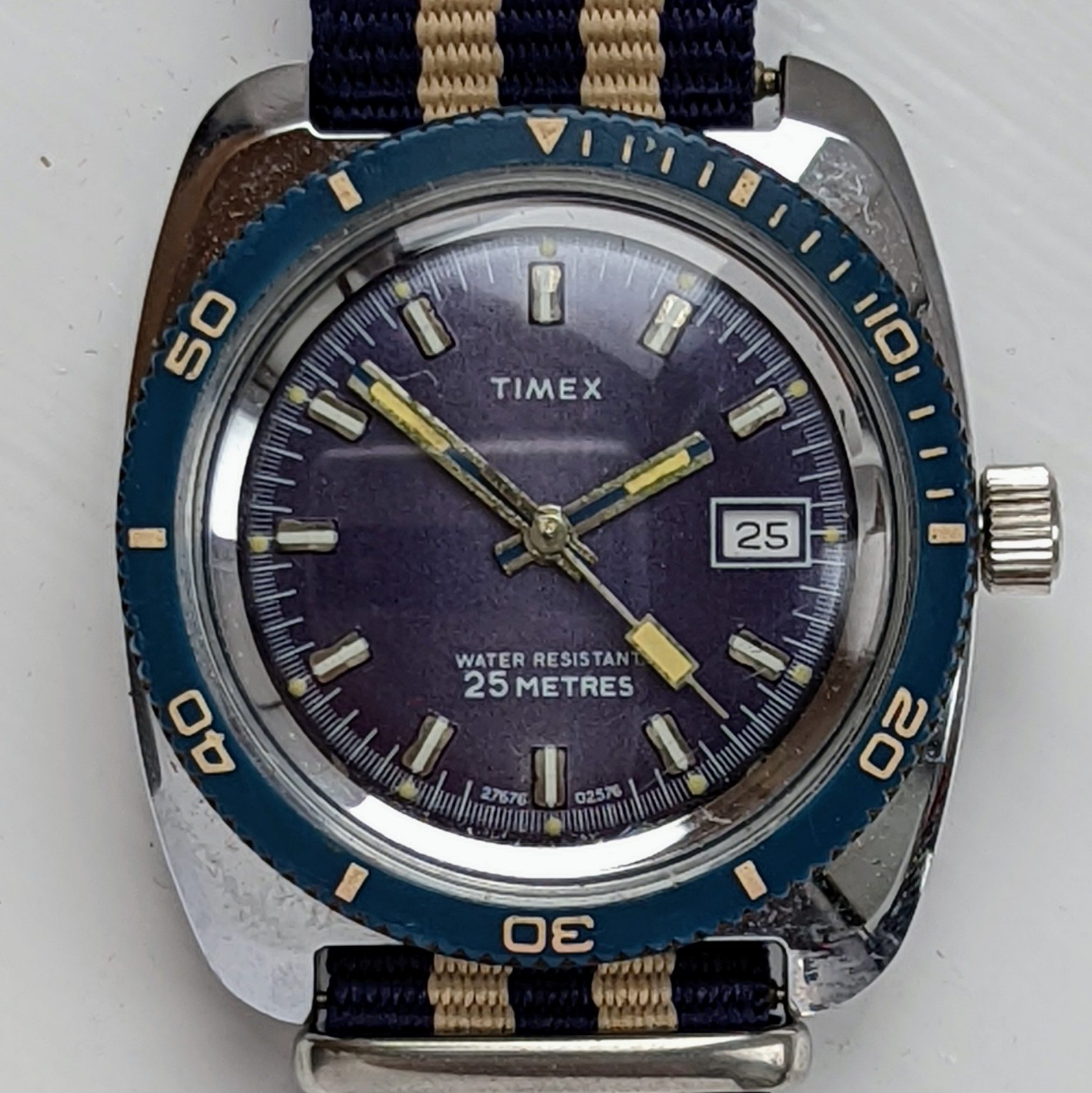 Timex Marlin 27676 02576 [1976] Dive Watch
