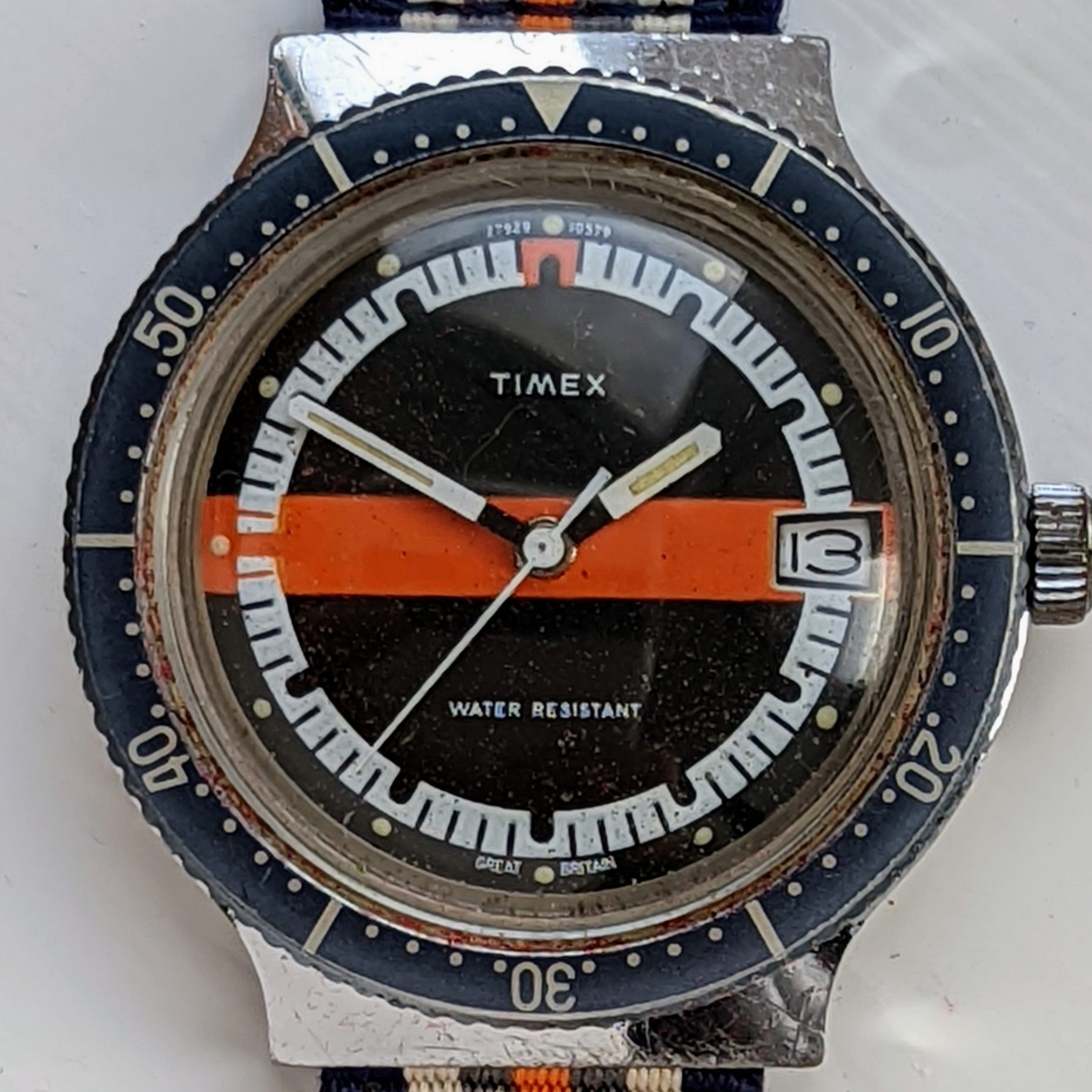Timex Marlin 27929 10579 [1979] Dive Watch