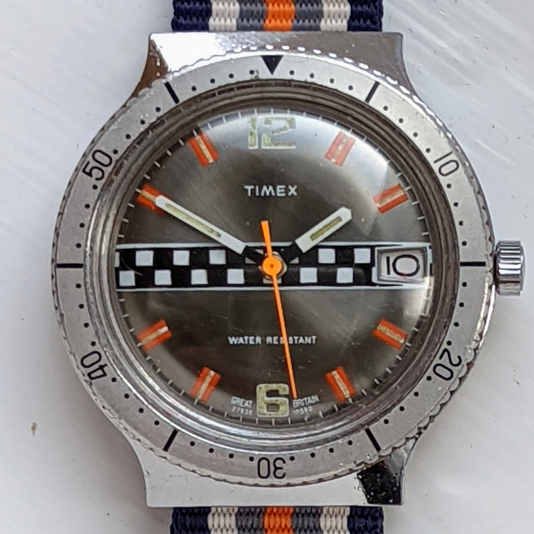 Timex Marlin 27938 10580 [1980] Dive Watch