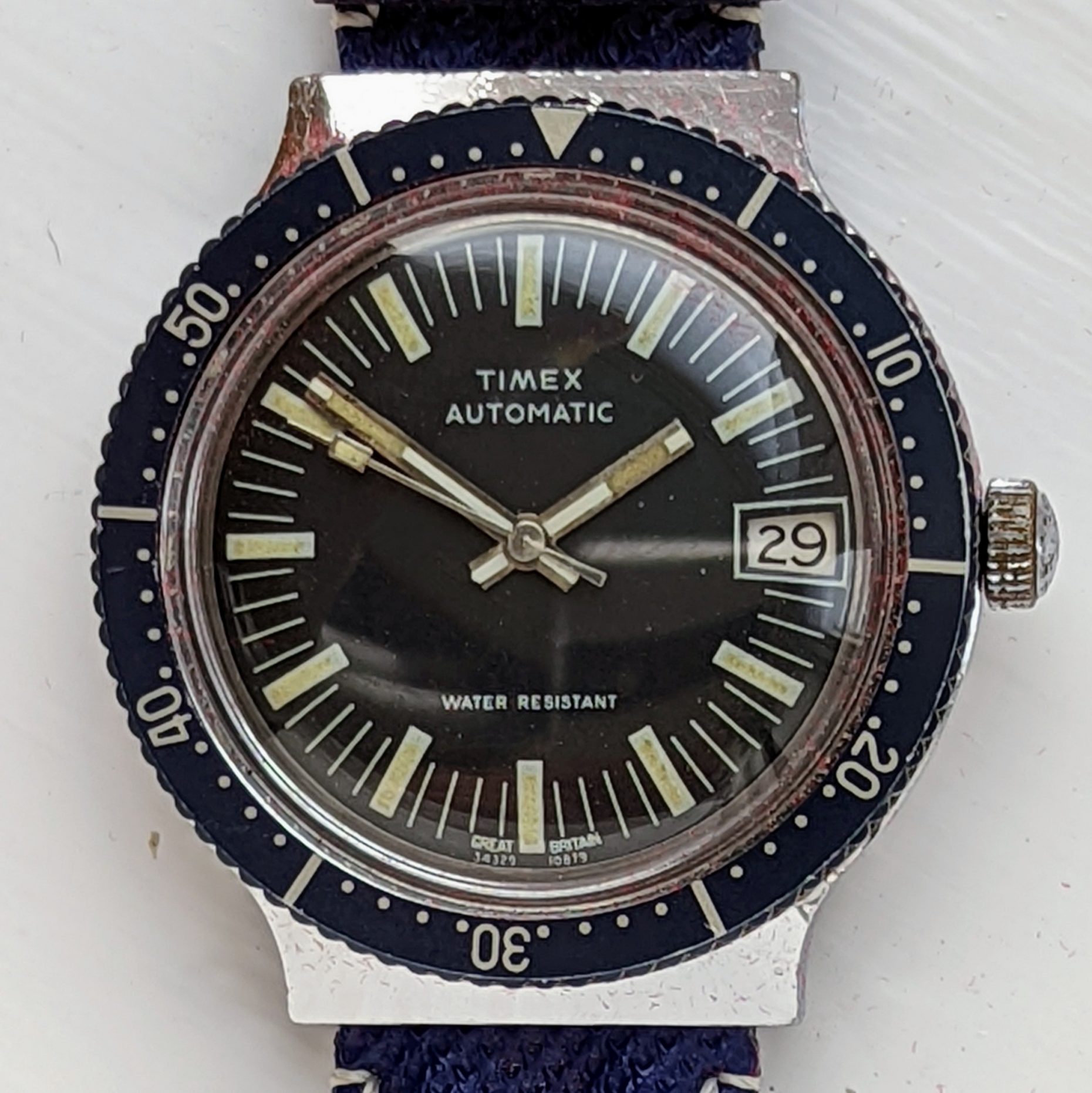 Timex Viscount 34329 10879 [1979] Dive Watch