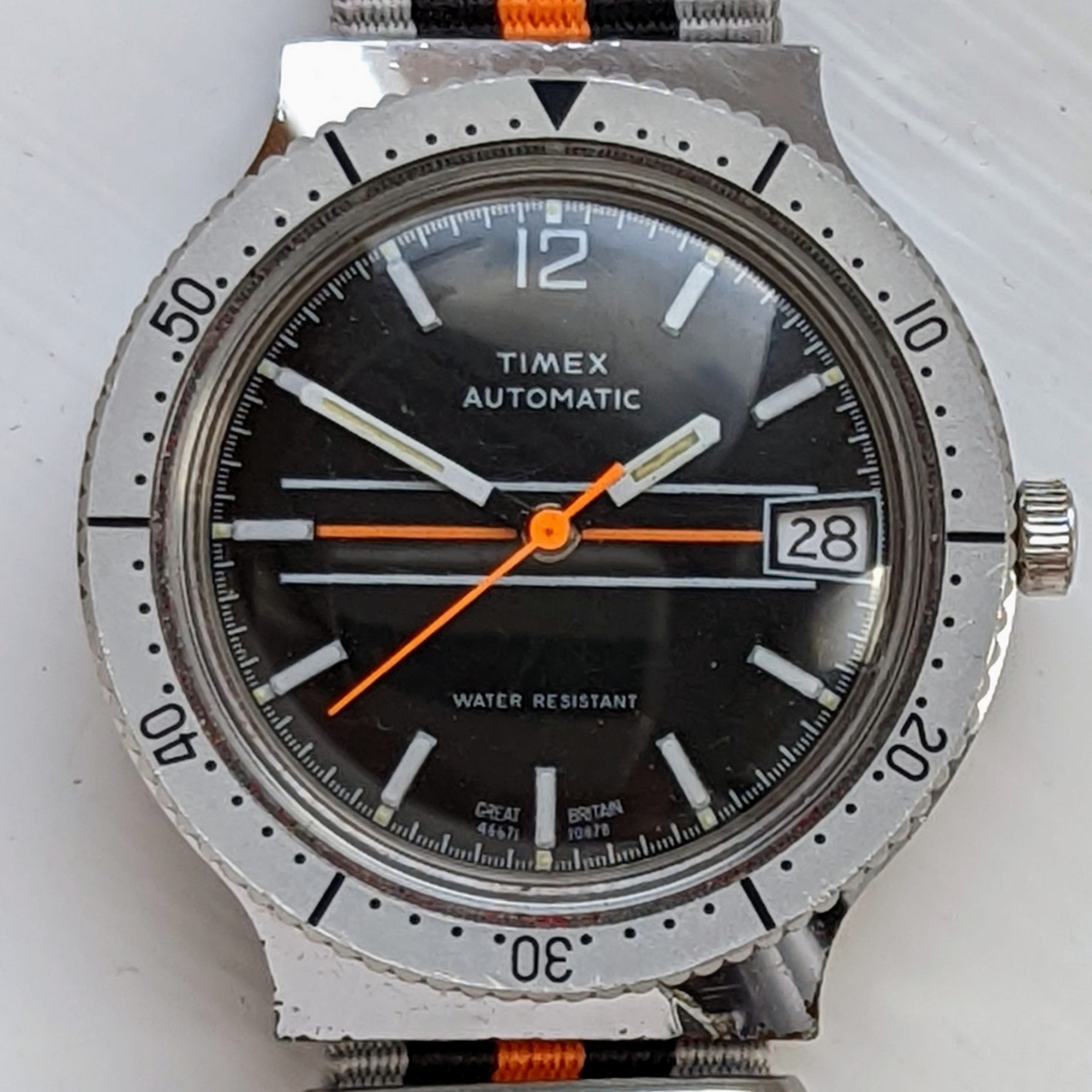 Timex Viscount Dive Watch 46671 10878 [1978]