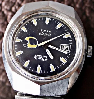 Timex Emerson Fittipaldi Electric Watch 1975
