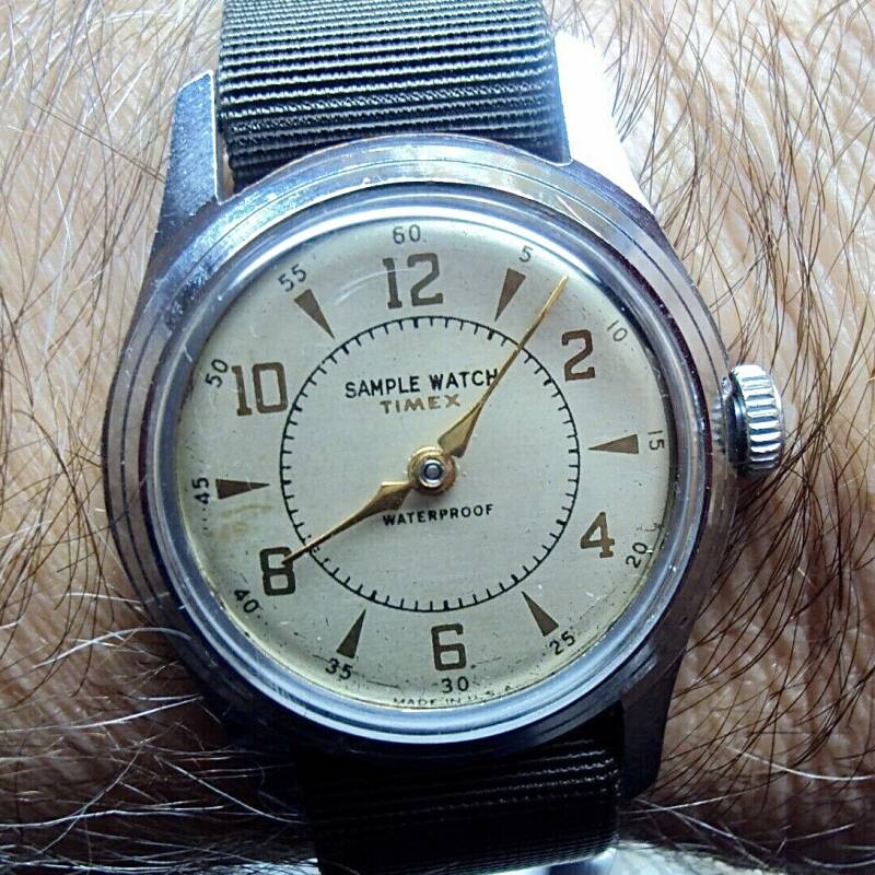 Timex Marlin Salesman Sample Watch [1956]