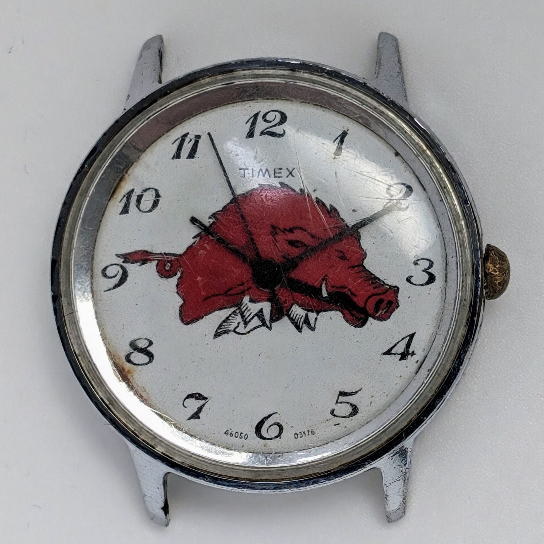 Timex Razorback 46050 03176 1976 Viscount watch